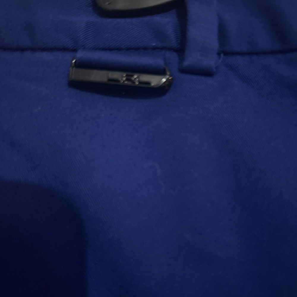 Polo Golf Ralph Lauren Knee Shorts Womens 10 Blue  Stretch Side Ladies‎ - Picture 3 of 6